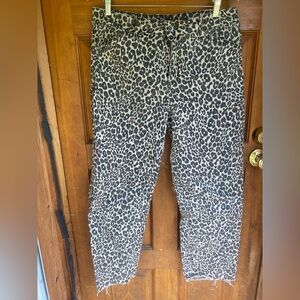 Sanctuary Pants Leopard Print 30